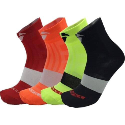 Men Sport Socks Cycling Socks Bicycling Brand Road Bike Outdoor Running Breathable Socks
