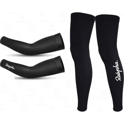 Ralvpha New Cosmic Leg Warmers Multicolor UV tection Cycling Arm Warmer Breathable Ralvpha Running Racing MTB Bike Leg Sleeve