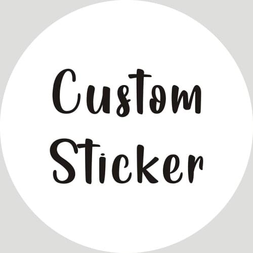 Customized Logo Stickers, Wedding Labels/printed Personalized Stickers, Suitable For Birthdays, Baptisms, Anniversaries, Wedding