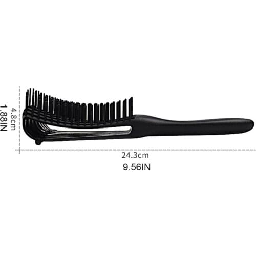 Q1QD Detangling Brush for Afro America/ African Hair Textured 3a to 4c Kinky Wavy/ Curly/ Coily/ Wet/ Dry/ Oil/ Thick/ Long Easy