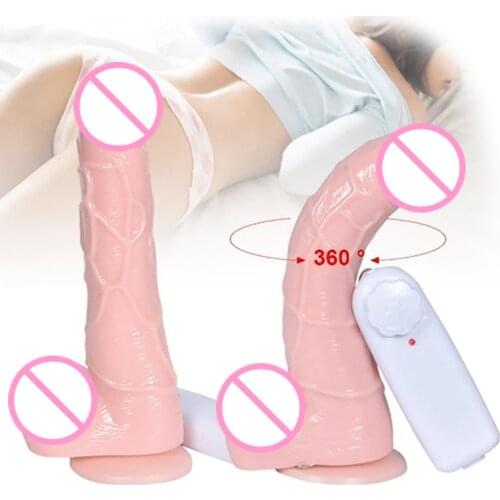 Women Sex Dildo Electric Vibrator Swinging Rotating Vibrating Massager Toy sex toys for woman perfect gift for yourself