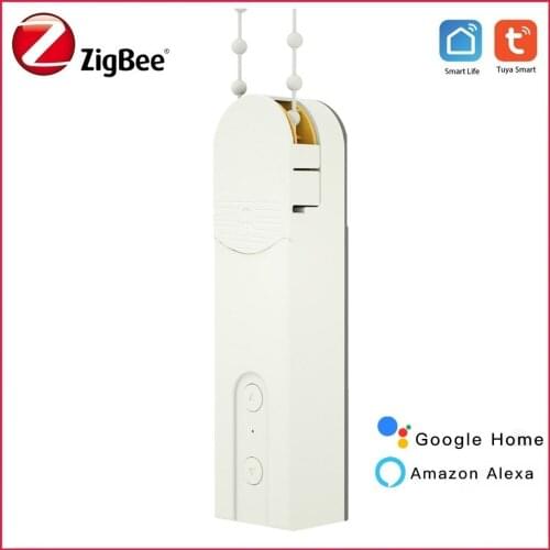 Tuya Zigbee Smart Curtain Motor DIY Motorized Curtain Smart Life APP Remote Control Home Automation Support Alexa Google Home