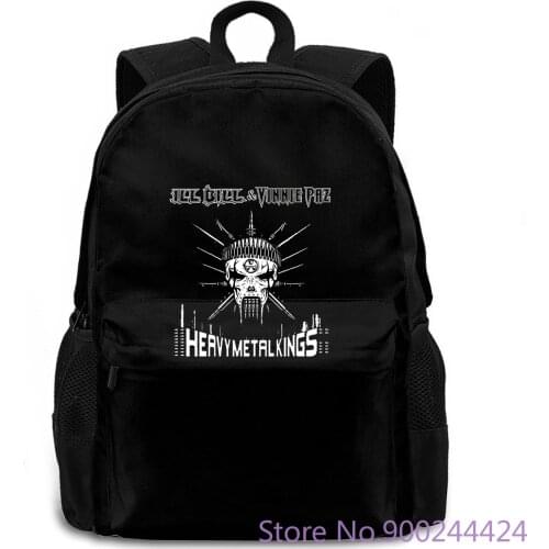 Ill Bill and Vinnie Paz LOGO VINTAGE women men backpack laptop travel school adult student