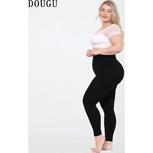 Plus Size Women Leggins Pants High Waist Sexy Fitness Leggin Elasticity Casual Clothing Gym Leggins Seamless Sports 5XL 2020