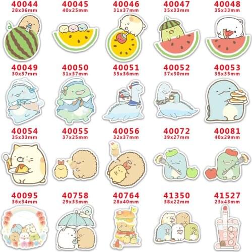 10 pcs Sumikko Gurashi Resin Flatback for Hair Bows Planar Resin Crafts Custom Resin for DIY Phone Decorations PR40044