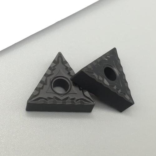 10PCS TNMG160404 CQ FT4125 Turning Tool For Steel parts Carbide Inserts External Turning Tool Carbide Insert Lathe Cutter