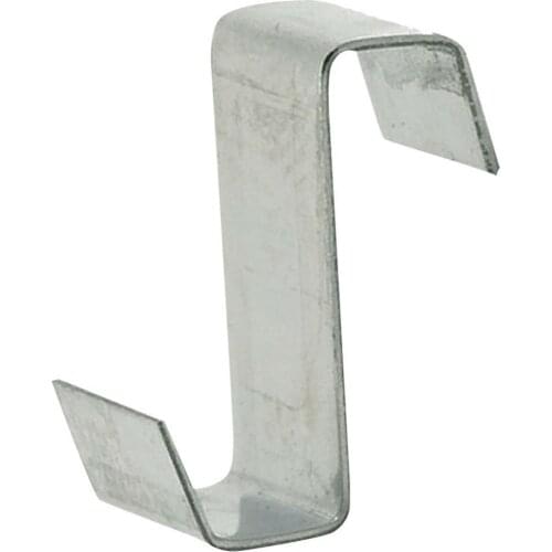 100Pcs Z-Type Metal Glazing Greenhouse Glass Overlap Clips Fixing Clamp Tool