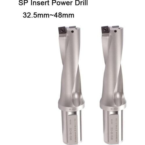 Free delievery jet 32.5mm -48mm WC Drill Type For 2D U Drilling Shallow Hole indexable insert drills indexable insert drills