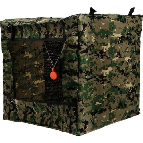 Outdoor Slingshot Silencer Case Portable Folding Slingshot Target Box Practice Tool Slingshot Recycle Child Adult Training Toy