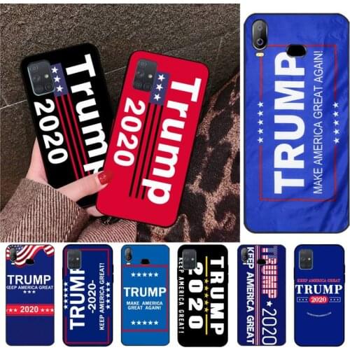 YJZFDYRM Donald Trump Election 2020 Coque Phone Case For Samsung Galaxy A01 A11 A31 A81 A10 A20 A30 A40 A50 A70 A80 A71 A91 A51