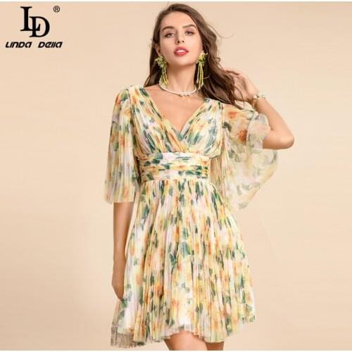Модные сарафаны LD LINDA DELLA China At AliExpress