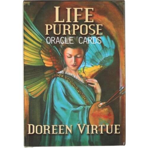 Life Purpose Oracle Cards Family Party Board Game Full English 44 Cards Deck Tarot Astrology Divination Fate Cards Drop Shipping