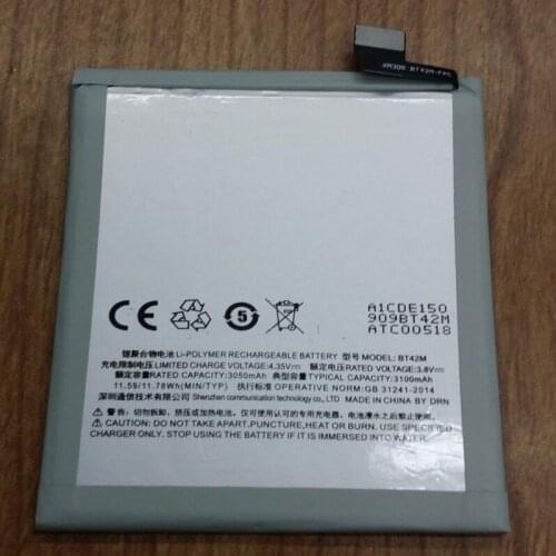 Original High Quality BT42M Battery For Meizu M1 Metal 3100mAh moblie phone battery with Repair Tools
