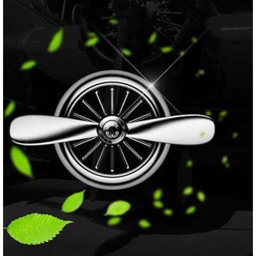 Propeller creative car perfume seat air conditioner outlet perfume clip in addition to odor environmental health