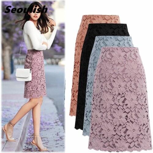 Seoulish Midi Pencil Skirts