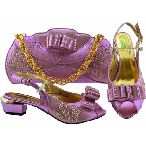 Italian shoes with matching bags 4.5CM gold shoes and bags to match african shoes and bags matching set pumps women shoes MM1080