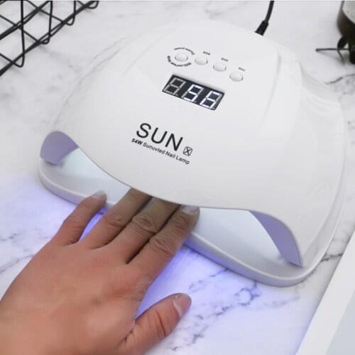 54W UV LED Lamp With 36Leds UV Lamp For All Gels For Nail Dryer Nail Dryer Machine
