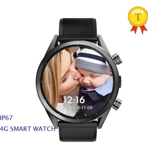 2019 Newest ip67 waterproof Smart Watch Android 7.1 LTE 4G Sim card WIFI 8MP HD Camera GPS Heart Rate Smartwatch for Men Women