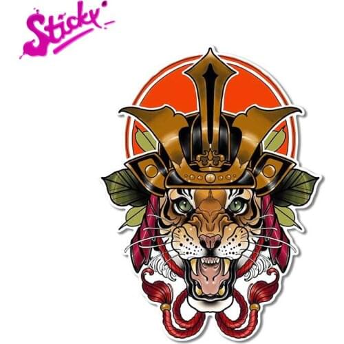 STICKYSamurai Funny Anime Car Sticker Decal Decor Cover Scratches Waterproof Sunscreen The Whole Body Motorcycle Off-road Laptop