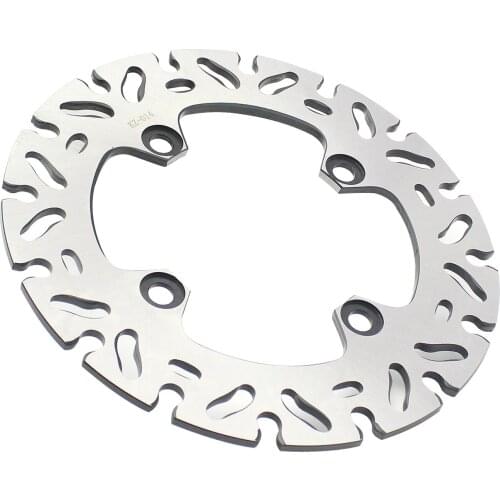 Motorcycle Silver Stainless Steel Rear Brake Disc Pad For KAWASAKI Z1000 2003-2006 Z750 2004 2005 2006 ER6N ER6F KLE 650