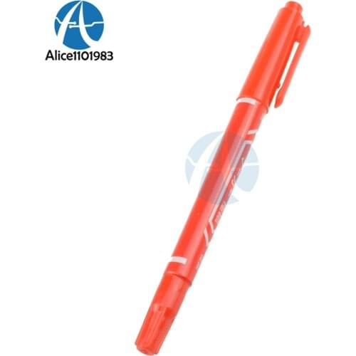 10PCS CCL Anti-Etching PCB Circuit Board Ink Marker Pen For DIY PCB RED Doubler Pen DIY KIT Repair The Printed Circuit Diagram