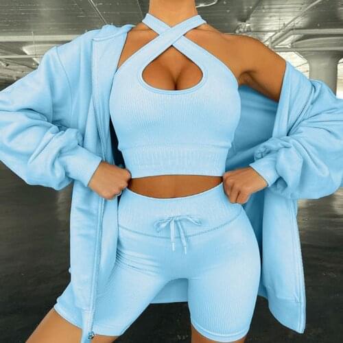 2 Pcs Cross Yoga Set Gym Clothing Sports Suit Women Sportswear Sports Outfit Fitness Set Gym Seamless Workout Clothes For Women