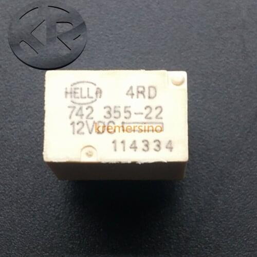 5Pins Hella Relay 4RD742355-22 12VDC for High Beam Headlight