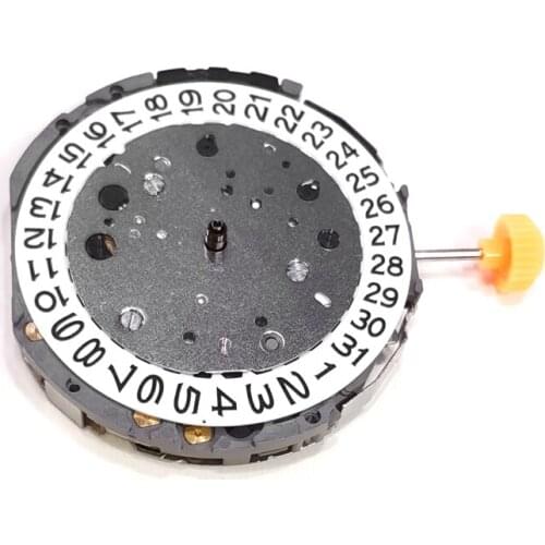 JS26 Quartz Watch Movement With Battery Date at 3 O'clock For Japan MIYOTA JS26 6 Hands Watch Movement Repair Parts Replacement