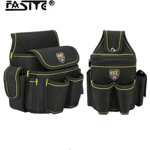 Oxford Cloth Multi-functional Electrician Tools Bag Waist Pouch Belt Storage Holder Organizer Garden Tool Kits Waist Packs