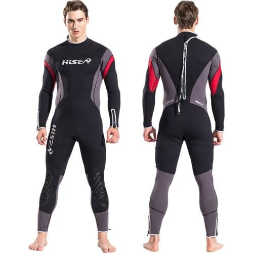 Scuba Diving Suit Men 2.5mm Neoprene Diving Suit Swimming Wetsuit Surf Triathlon One-piece diving suit for men