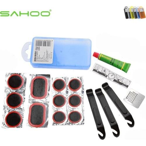 Brand SAHOO New Bicycle Cycling Tire Repair Tools Set Kit Reparo MTB Cycling Accessories 21338