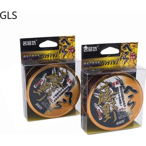 New High Quality 100m Super Strong Nylon Fishing Line Monofilament Main Line Japanese Mater carp wire Fishing Accessories