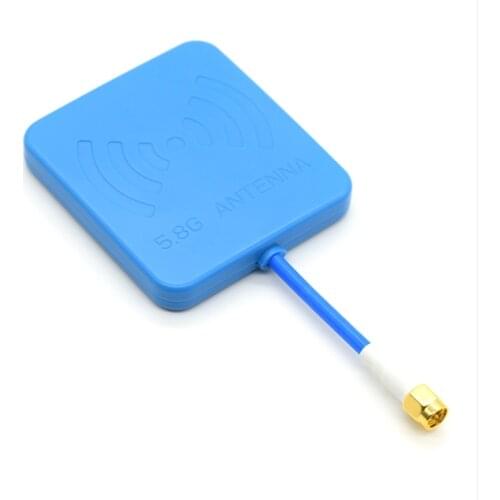 Aomway 5.8GHz 14dBi Flat High Gain Antenna Directional Antenna SMA Or RP-SMA antenna for FPV Racer Drone Transmission Quadcopter