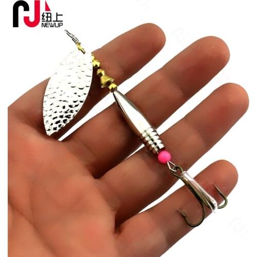 NEW UP 1PCS Fishing spinner bait 9.7cm 11g spoon lure metal baits treble hook isca artificial fish wobbler feeder carp