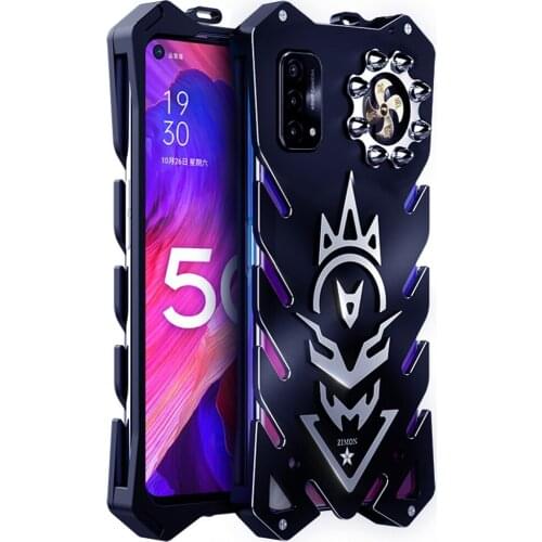 Shockproof Aluminum Metal Body Fundas Cover for Oppo A93 OppoA93 5G 6.5 Inch Case Coque Protective Shell Housing