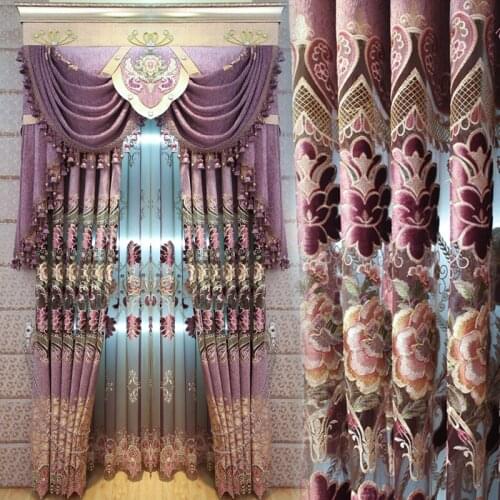 Luxury European Style Customized Curtain Tulle Window Sheer Curtain For Living Room Bedroom Kitchen Window Quality Wall Drapes
