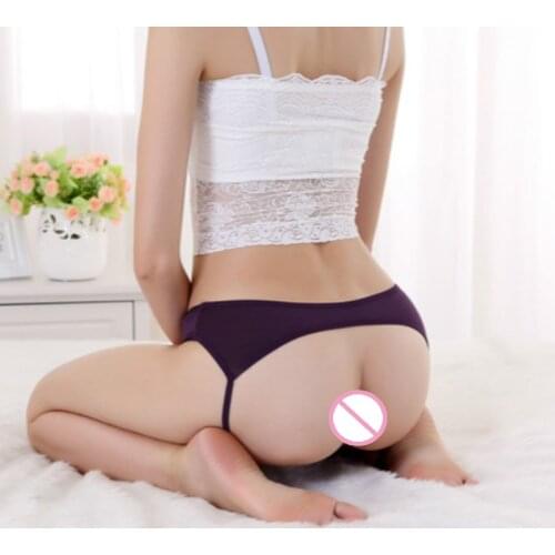 Women Sexy Lingerie Hot Erotic Panties Open Crotch Porn нижнее белье же Underwear Crotchless Underpants Sex Briefs трусы женские