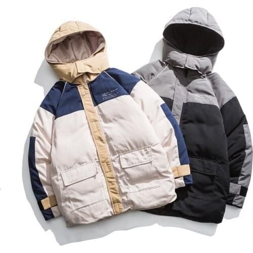 Loose Winter Thickened Thermal Cotton-Padded Clothes Mens Style Couples Korean-Style Cotton-Padded Clothes Coat Fashion