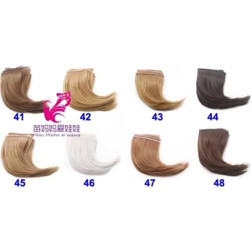 10cm 15cm Heat resistant high temperature Synthetic Doll Hair handmade cloth doll diy hairs