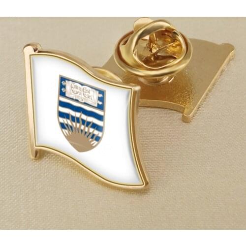 University of British Columbia of Canada Flag National Emblem Brooch Badges Lapel Pins