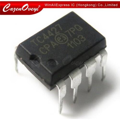 10pcs/lot TC4427CPA TC4427EPA TC4427 DIP-8