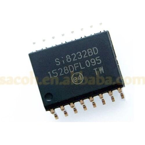 2PCS/lot New OriginaI Si8232BD Si8232BD-D-IS Si8232 or Si8232AD or Si8232BB or Si8232AB SOP-16 0.5 Amp ISOdrivers