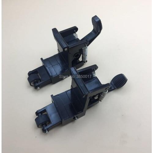 4PCS Cutting plotter pinch roller assembly for teneth TH1300X 740 T24 T48X kuco vinyl cutter paper pressure ruber rollers frame