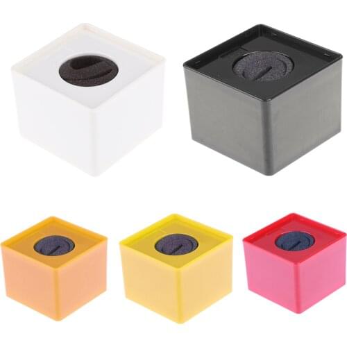 42mm Round Handheld Mic Microphone Interview Square Cube Logo Flag Station