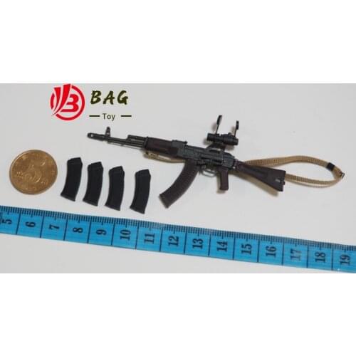 6 inch 1/12 Action Figures for MEZCO CFTOYS LW007 Russia Alpha special forces AK