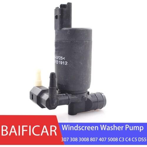 Baificar Brand Windscreen Washer Pump 643492 For Peugeot 307 308 3008 807 407 5008 Expert 3 Citroen C3 C4 CACTUS C5 DS5