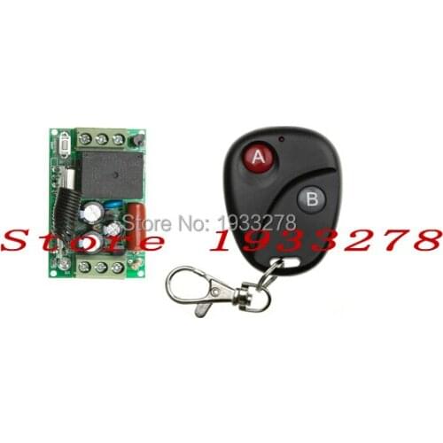 Home appliances wireless remote control switch RF Wireless 220V 1CH 10A 315/433 MHZ adjustable