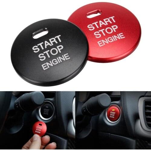 Hot Sale Aluminum Alloy Engine Start Stop Button Cover for Mazda CX-3 CX-4 CX-5