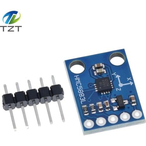 GY-273 3V-5V QMC5883L Triple Axis Compass Magnetometer Sensor Module Three Axis Magnetic Field Module For Arduino