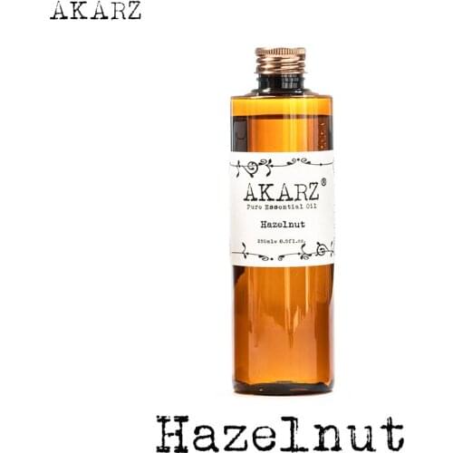 Hazelnut essential oil AKARZ Top Brand body face skin care spa message fragrance lamp Aromatherapy Hazelnut oil